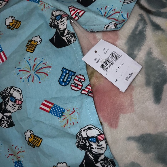 Staghorn River Patriotic Button Up - Picture 3 of 3